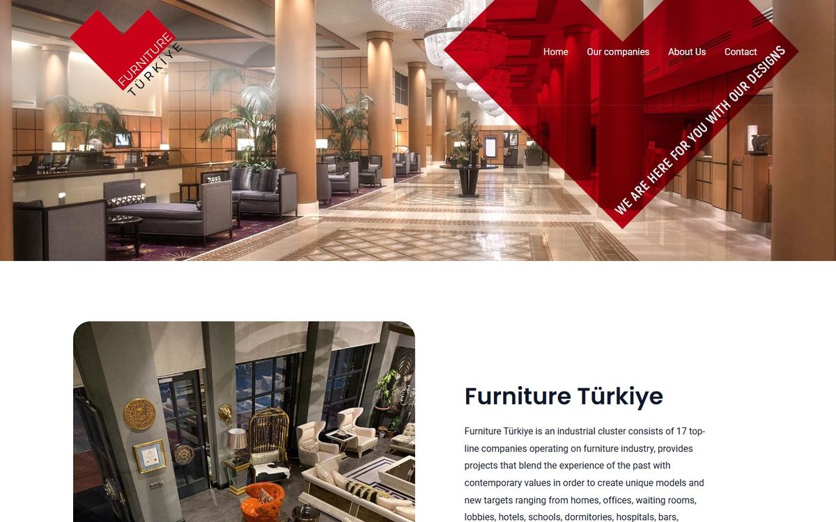 Furniture Türkiye web sitesi